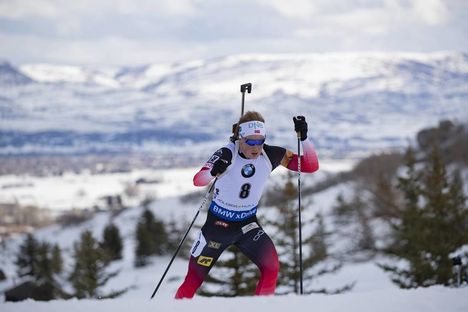 NordicFocus 15.02.2019, Soldier Hollow, United States of America (USA):Johannes Dale (NOR) - IBU world cup biathlon, sprint men, Soldier Hollow (USA). www.nordicfocus.com. © Manzoni/NordicFocus. Every downloaded picture is fee-liable.