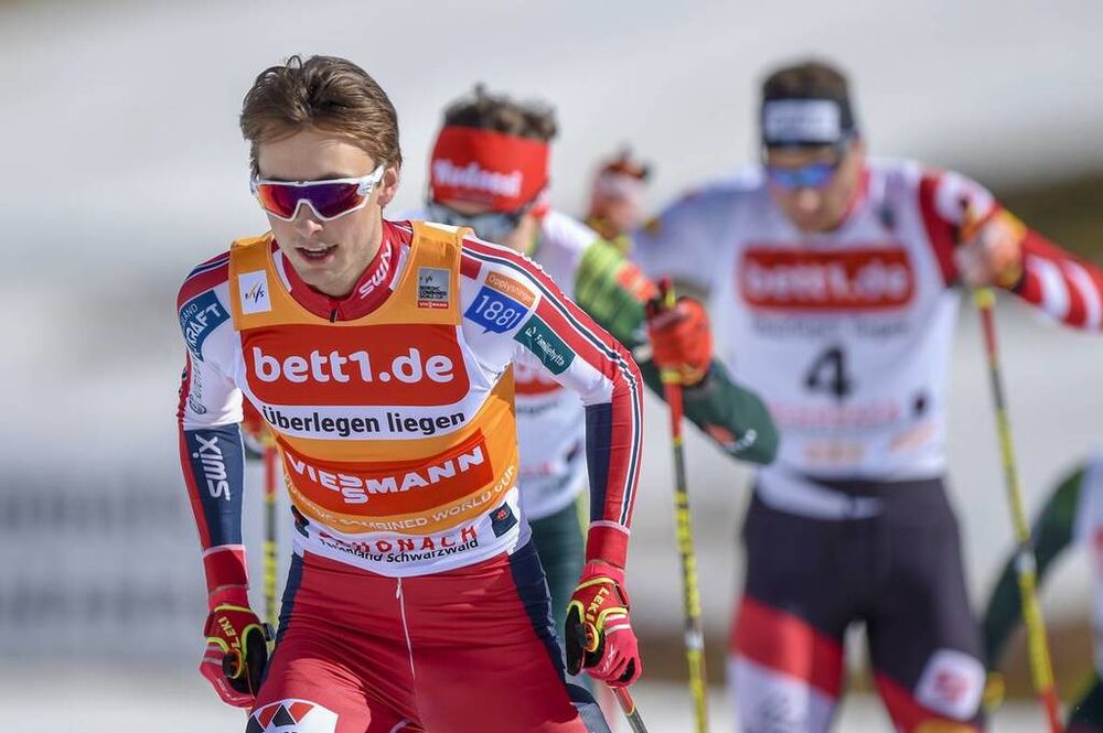 16.03.2019, Schonach, Germany (GER):Jarl Magnus Riiber (NOR) - FIS world cup nordic combined, individual gundersen HS106/10km, Schonach (GER). www.nordicfocus.com. © Thibaut/NordicFocus. Every downloaded picture is fee-liable.