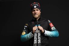 NordicFocus 17.03.2019, Oestersund, Sweden (SWE):Antonin Guigonnat (FRA) - IBU world championships biathlon, medals, Oestersund (SWE). www.nordicfocus.com. © Manzoni/NordicFocus. Every downloaded picture is fee-liable.