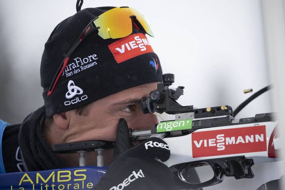 13.03.2019, Oestersund, Sweden (SWE):Quentin Fillon Maillet (FRA) - IBU world championships biathlon, individual men, Oestersund (SWE). www.nordicfocus.com. © Manzoni/NordicFocus. Every downloaded picture is fee-liable.