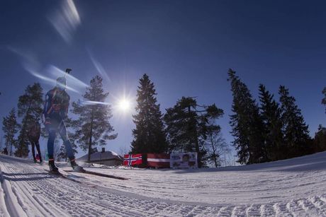 NordicFocus 17.03.2018, Oslo, Norway (NOR):Lisa Vittozzi (ITA) - IBU world cup biathlon, relay women, Oslo (NOR). www.nordicfocus.com. © Manzoni/NordicFocus. Every downloaded picture is fee-liable.
