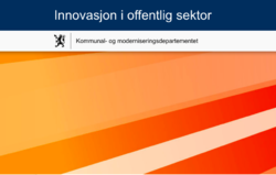 Innovasjon i offentlig sektor. Illustrasjon fra nettstedet.