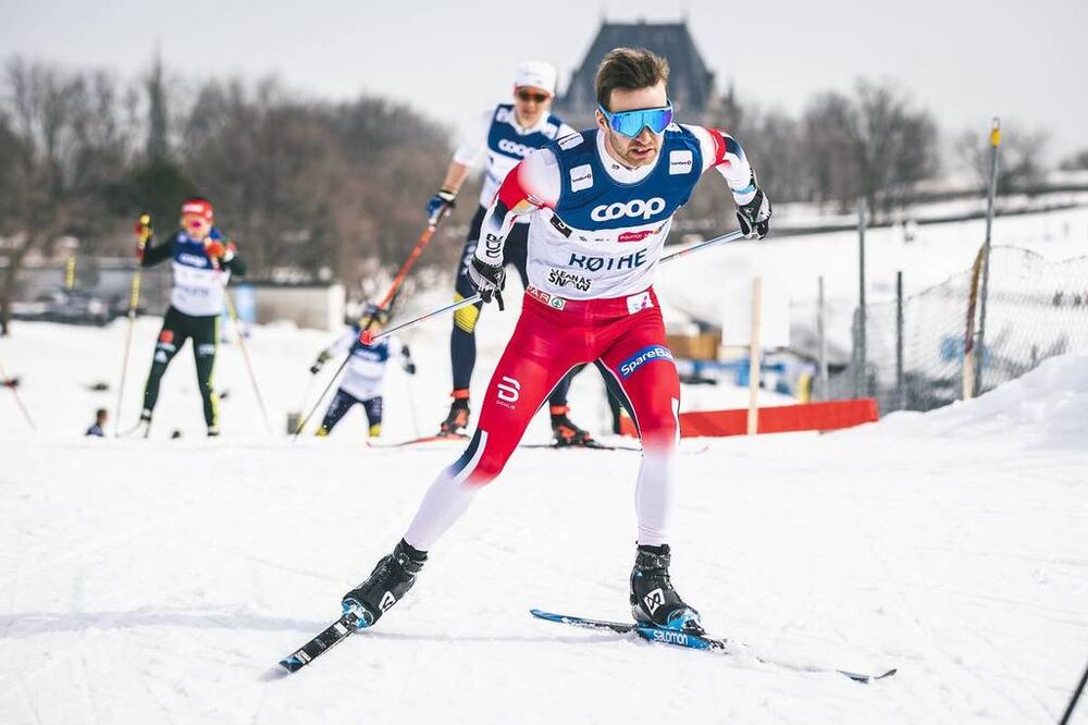 21.03.2019, Quebec, Canada (CAN):Sjur Roethe (NOR) - FIS world cup cross-country, training, Quebec (CAN). www.nordicfocus.com. © Modica/NordicFocus. Every downloaded picture is fee-liable.