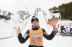 NordicFocus 24.03.2019, Chaikovsky, Russia (RUS):Maren Lundby (NOR) - FIS world cup ski jumping ladies, cups, Chaikovsky (RUS). www.nordicfocus.com. © Tumashov/NordicFocus. Every downloaded picture is fee-liable.