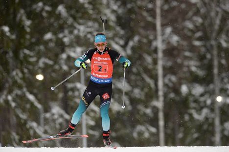 NordicFocus 16.03.2019, Oestersund, Sweden (SWE):Anais Chevalier (FRA) - IBU world championships biathlon, relay women, Oestersund (SWE). www.nordicfocus.com. © Tumashov/NordicFocus. Every downloaded picture is fee-liable.