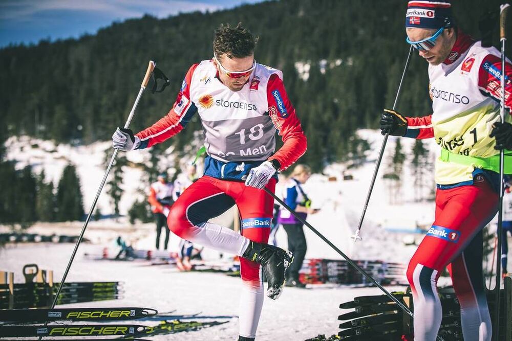 21.02.2019, Seefeld, Austria (AUT):Emil Iversen (NOR) - FIS nordic world ski championships, cross-country, training, Seefeld (AUT). www.nordicfocus.com. © Modica/NordicFocus. Every downloaded picture is fee-liable.