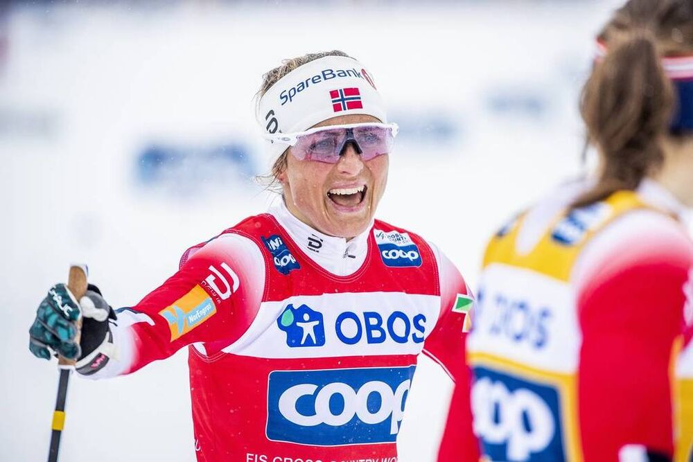 17.03.2019, Falun, Sweden (SWE):Therese Johaug (NOR) - FIS world cup cross-country, 10km women, Falun (SWE). www.nordicfocus.com. © Modica/NordicFocus. Every downloaded picture is fee-liable.