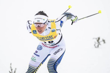 NordicFocus 22.03.2019, Quebec, Canada (CAN):Charlotte Kalla (SWE) - FIS world cup cross-country, individual sprint, Quebec (CAN). www.nordicfocus.com. © Modica/NordicFocus. Every downloaded picture is fee-liable.