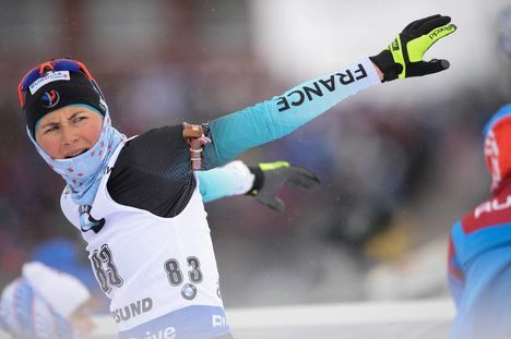 NordicFocus 08.03.2019, Oestersund, Sweden (SWE):Justine Braisaz (FRA) - IBU world championships biathlon, sprint women, Oestersund (SWE). www.nordicfocus.com. © Tumashov/NordicFocus. Every downloaded picture is fee-liable.