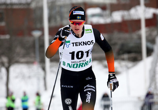OSKAR SVENSSON spurtvann Åsarna Ski Maraton före Teodor Peterson. Foto/rights: KJELL-ERIK KRISTIANSEN/kekstock.com