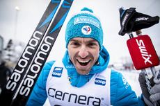 NordicFocus 26.01.2019, Ulricehamn, Sweden (SWE):Maurice Manificat (FRA) - FIS world cup cross-country, 15km men, Ulricehamn (SWE). www.nordicfocus.com. © Modica/NordicFocus. Every downloaded picture is fee-liable.