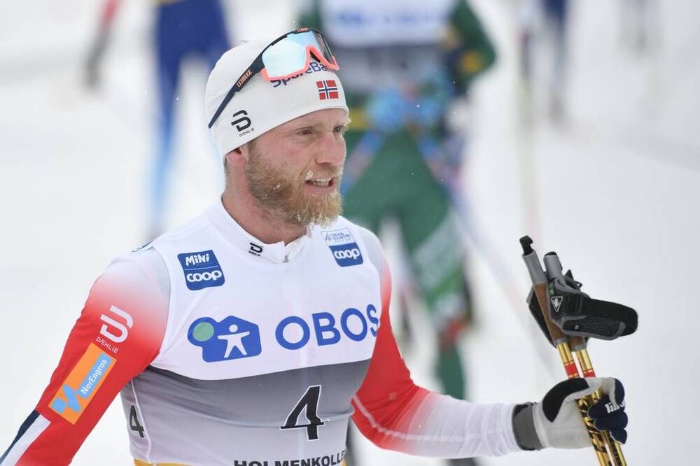 09.03.2019, Oslo, Norway (NOR):Martin Johnsrud Sundby (NOR) - FIS world cup cross-country, mass men, Oslo (NOR). www.nordicfocus.com. © Thibaut/NordicFocus. Every downloaded picture is fee-liable.
