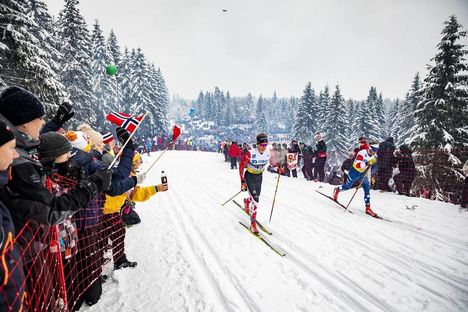NordicFocus 09.03.2019, Oslo, Norway (NOR):Jack Carlyle (CAN) - FIS world cup cross-country, mass men, Oslo (NOR). www.nordicfocus.com. © Modica/NordicFocus. Every downloaded picture is fee-liable.