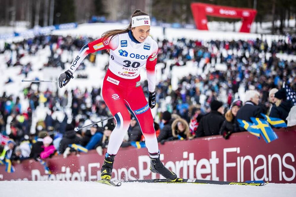16.03.2019, Falun, Sweden (SWE):Kristine Stavaas Skistad (NOR) - FIS world cup cross-country, individual sprint, Falun (SWE). www.nordicfocus.com. © Modica/NordicFocus. Every downloaded picture is fee-liable.