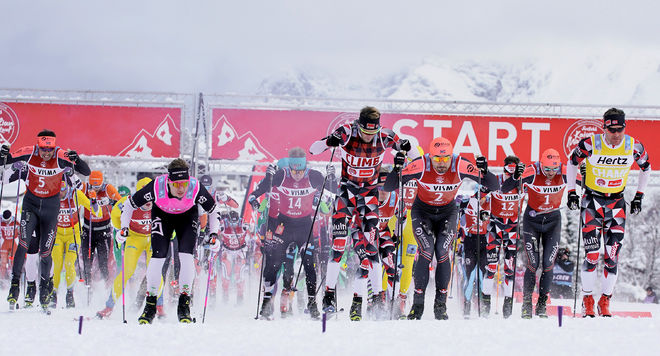 KAISER MAXIMILIAN LAUF i Seefeld är inte längre med i Visma Ski Classics nästa säsong. Foto: MAGNUS ÖSTH
