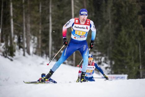 NordicFocus 01.03.2019, Seefeld, Austria (AUT):Dario Cologna ((SUI)) - FIS nordic world ski championships, cross-country, 4x10km men, Seefeld (AUT). www.nordicfocus.com. © Modica/NordicFocus. Every downloaded picture is fee-liable.