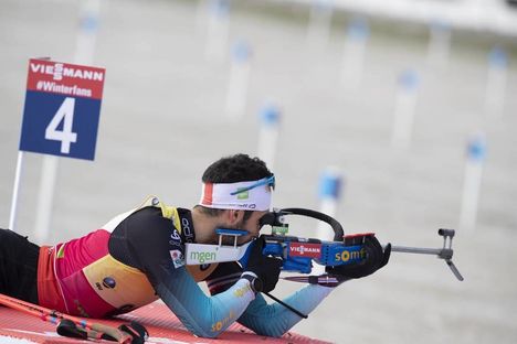 NordicFocus 06.12.2018, Pokljuka, Slovenia (SLO):Martin Fourcade (FRA) - IBU world cup biathlon, individual men, Pokljuka (SLO). www.nordicfocus.com. © Manzoni/NordicFocus. Every downloaded picture is fee-liable.