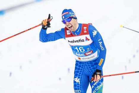 NordicFocus 24.02.2019, Seefeld, Austria (AUT):Federico Pellegrino (ITA) - FIS nordic world ski championships, cross-country, team sprint, Seefeld (AUT). www.nordicfocus.com. © Modica/NordicFocus. Every downloaded picture is fee-liable.