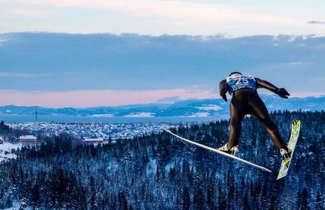 NordicFocus 27.01.2019, Trondheim, Norway (NOR):Espen Andersen (NOR) - FIS world cup nordic combined, individual gundersen HS140/10km, Trondheim (NOR). www.nordicfocus.com. © Volk/NordicFocus. Every downloaded picture is fee-liable.