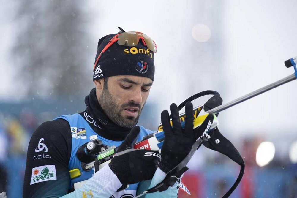 13.03.2019, Oestersund, Sweden (SWE):Simon Fourcade (FRA) - IBU world championships biathlon, individual men, Oestersund (SWE). www.nordicfocus.com. © Manzoni/NordicFocus. Every downloaded picture is fee-liable.