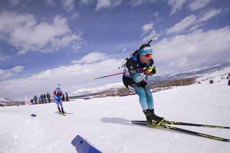 NordicFocus 16.02.2019, Soldier Hollow, United States of America (USA):Fabien Claude (FRA) - IBU world cup biathlon, pursuit men, Soldier Hollow (USA). www.nordicfocus.com. © Manzoni/NordicFocus. Every downloaded picture is fee-liable.