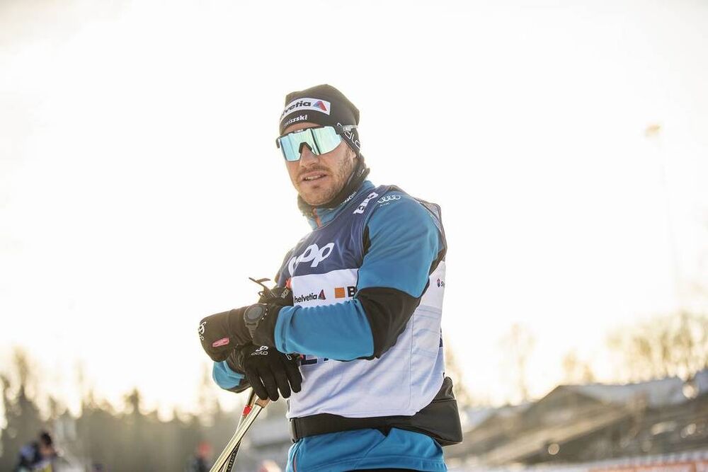 25.01.2019, Ulricehamn, Sweden (SWE):Dario Cologna (SUI) - FIS world cup cross-country, training, Ulricehamn (SWE). www.nordicfocus.com. © Modica/NordicFocus. Every downloaded picture is fee-liable.