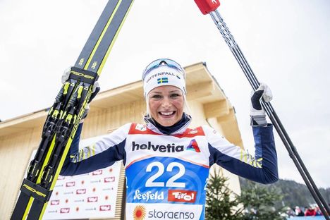 NordicFocus 02.03.2019, Seefeld, Austria (AUT):Frida Karlsson (SWE) - FIS nordic world ski championships, cross-country, mass women, Seefeld (AUT). www.nordicfocus.com. © Modica/NordicFocus. Every downloaded picture is fee-liable.