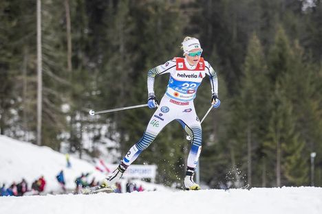 NordicFocus 02.03.2019, Seefeld, Austria (AUT):Frida Karlsson (SWE) - FIS nordic world ski championships, cross-country, mass women, Seefeld (AUT). www.nordicfocus.com. © Modica/NordicFocus. Every downloaded picture is fee-liable.