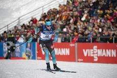 NordicFocus 27.01.2019, Antholz, Italy (ITA):Julia Simon (FRA) - IBU world cup biathlon, mass women, Antholz (ITA). www.nordicfocus.com. © Manzoni/NordicFocus. Every downloaded picture is fee-liable.