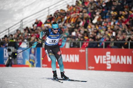 NordicFocus 27.01.2019, Antholz, Italy (ITA):Julia Simon (FRA) - IBU world cup biathlon, mass women, Antholz (ITA). www.nordicfocus.com. © Manzoni/NordicFocus. Every downloaded picture is fee-liable.