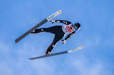 NordicFocus 17.02.2019, Oberstdorf, Germany (GER):Josephine Pagnier (FRA) - FIS world cup ski jumping ladies, individual HS137, Oberstdorf (GER). www.nordicfocus.com. © Modica/NordicFocus. Every downloaded picture is fee-liable.