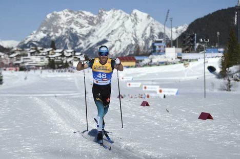 NordicFocus 27.02.2019, Seefeld, Austria (AUT):Maurice Manificat (FRA) - FIS nordic world ski championships, cross-country, 15km men, Seefeld (AUT). www.nordicfocus.com. © THIBAUT/NordicFocus. Every downloaded picture is fee-liable.