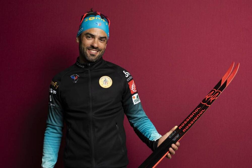 11.03.2019, Oestersund, Sweden (SWE):Simon Fourcade (FRA) - IBU world championships biathlon, photoshooting, Oestersund (SWE). www.nordicfocus.com. © Manzoni/NordicFocus. Every downloaded picture is fee-liable.