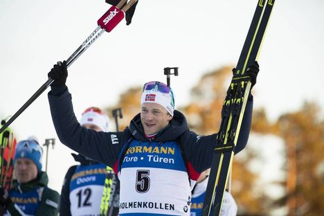 NordicFocus 23.03.2019, Oslo, Norway (NOR):Tarjei Boe (NOR) - IBU world cup biathlon, pursuit men, Oslo (NOR). www.nordicfocus.com. © Manzoni/NordicFocus. Every downloaded picture is fee-liable.