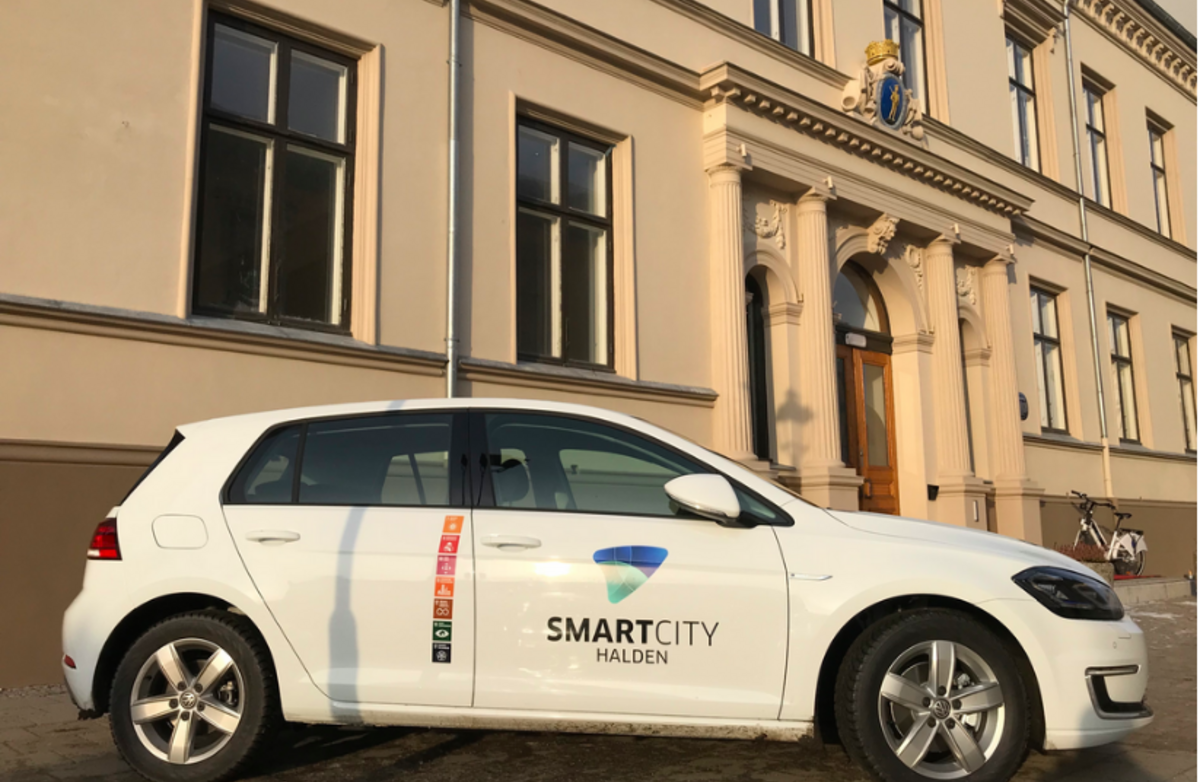 Elbil utlånsordning for innbyggere og ansatte i Halden kommune. Foto: Halden kommune