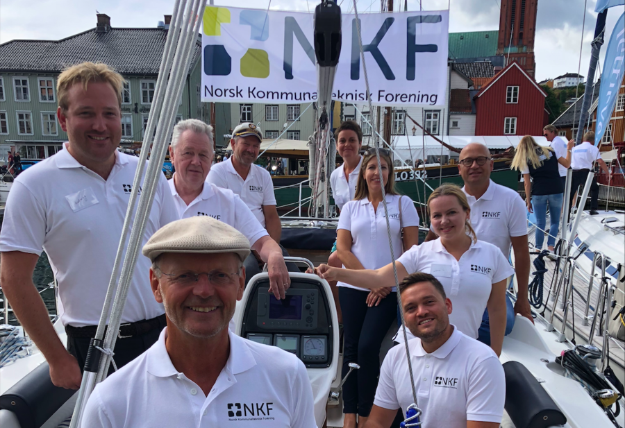 NKFs mannskap under Arendalsuka 2018. NKFs mannskap under Arendalsuka 2018.