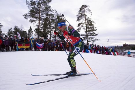NordicFocus 24.03.2019, Oslo, Norway (NOR):Erik Lesser (GER) - IBU world cup biathlon, mass men, Oslo (NOR). www.nordicfocus.com. © Manzoni/NordicFocus. Every downloaded picture is fee-liable.