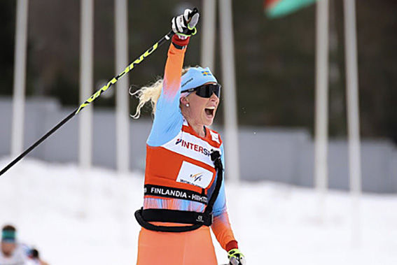 MARIA GRÄFNINGS vann Worldloppet senast. Här från Finlandialoppet i Lahtis. Foto: FIS WORLDLOPPET