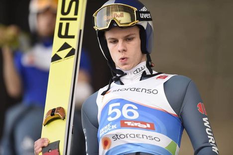 NordicFocus 20.02.2019, Innsbruck, Austria (AUT):Andreas Wellinger (GER) - FIS nordic world ski championships, ski jumping, training, Innsbruck (AUT). www.nordicfocus.com. © THIBAUT/NordicFocus. Every downloaded picture is fee-liable.
