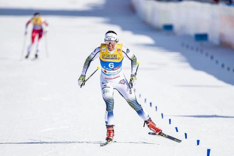 NordicFocus 23.02.2019, Seefeld, Austria (AUT):Charlotte Kalla (SWE) - FIS nordic world ski championships, cross-country, skiathlon women, Seefeld (AUT). www.nordicfocus.com. © Modica/NordicFocus. Every downloaded picture is fee-liable.