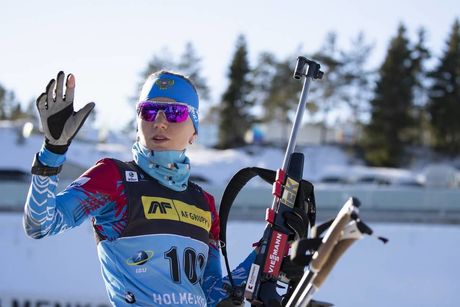 NordicFocus 21.03.2019, Oslo, Norway (NOR):Victoria Slivko (RUS) - IBU world cup biathlon, sprint women, Oslo (NOR). www.nordicfocus.com. © Manzoni/NordicFocus. Every downloaded picture is fee-liable.