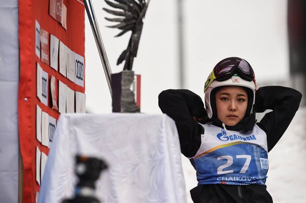 24.03.2019, Chaikovsky, Russia (RUS):Sara Takanashi (JPN) - FIS world cup ski jumping ladies, individual HS140, Chaikovsky (RUS). www.nordicfocus.com. © Tumashov/NordicFocus. Every downloaded picture is fee-liable.