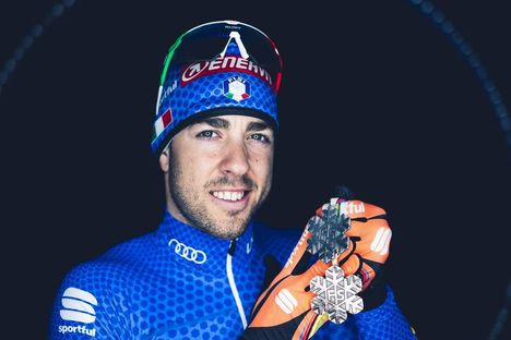 NordicFocus 21.02.2019, Seefeld, Austria (AUT):Federico Pellegrino (ITA) - FIS nordic world ski championships, cross-country, medals, Seefeld (AUT). www.nordicfocus.com. © Modica/NordicFocus. Every downloaded picture is fee-liable.