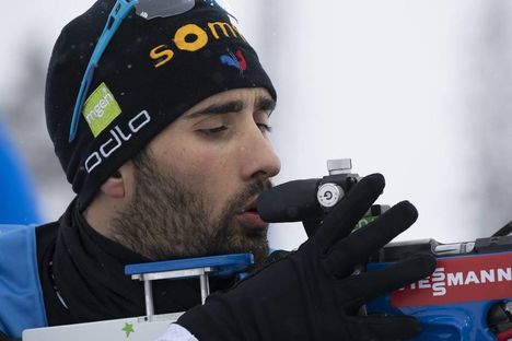 NordicFocus 13.03.2019, Oestersund, Sweden (SWE):Martin Fourcade (FRA) - IBU world championships biathlon, individual men, Oestersund (SWE). www.nordicfocus.com. © Manzoni/NordicFocus. Every downloaded picture is fee-liable.