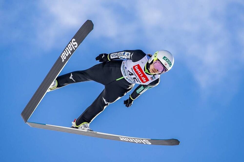 17.02.2019, Oberstdorf, Germany (GER):Sara Takanashi (JPN) - FIS world cup ski jumping ladies, individual HS137, Oberstdorf (GER). www.nordicfocus.com. © Modica/NordicFocus. Every downloaded picture is fee-liable.