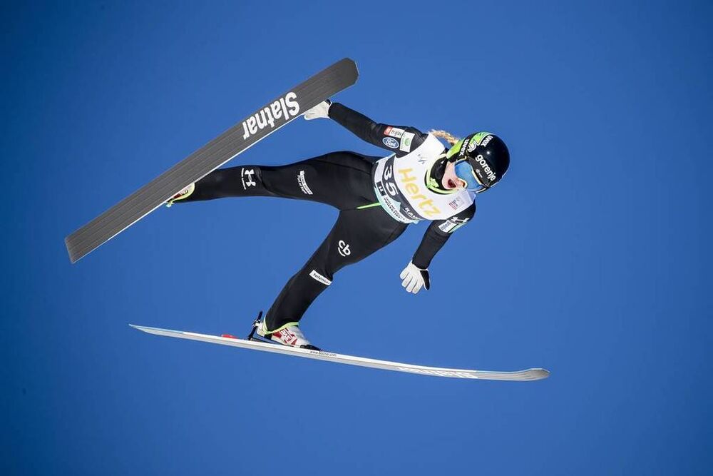 10.03.2019, Oslo, Norway (NOR):Nika Kriznar (SLO) - FIS world cup ski jumping ladies, individual HS134, Oslo (NOR). www.nordicfocus.com. © Modica/NordicFocus. Every downloaded picture is fee-liable.