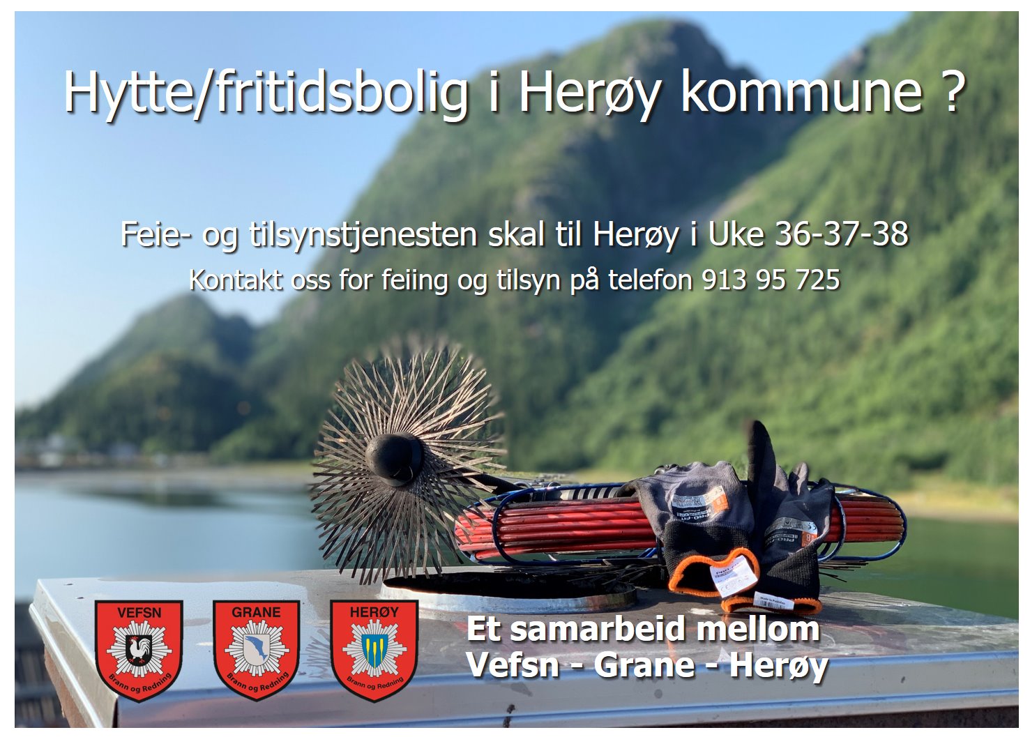 Feiing for fritidseiendom høsten 2019