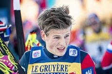NordicFocus 06.01.2019, Val di Fiemme, Italy (ITA):Johannes Hoesflot Klaebo (NOR) - FIS world cup cross-country, tour de ski, final climb men, Val di Fiemme (ITA). www.nordicfocus.com. © Modica/NordicFocus. Every downloaded picture is fee-liable.