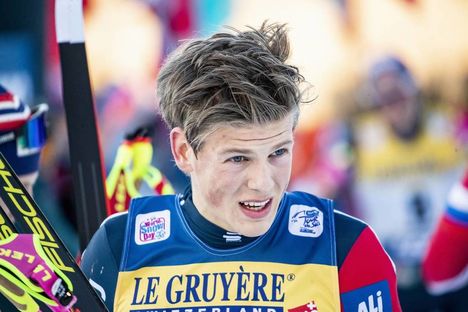 NordicFocus 06.01.2019, Val di Fiemme, Italy (ITA):Johannes Hoesflot Klaebo (NOR) - FIS world cup cross-country, tour de ski, final climb men, Val di Fiemme (ITA). www.nordicfocus.com. © Modica/NordicFocus. Every downloaded picture is fee-liable.