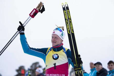 NordicFocus 24.03.2019, Oslo, Norway (NOR):Johannes Thingnes Boe (NOR) - IBU world cup biathlon, mass men, Oslo (NOR). www.nordicfocus.com. © Manzoni/NordicFocus. Every downloaded picture is fee-liable.